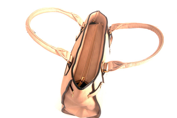 Tomiya Handbag Pink Leather
