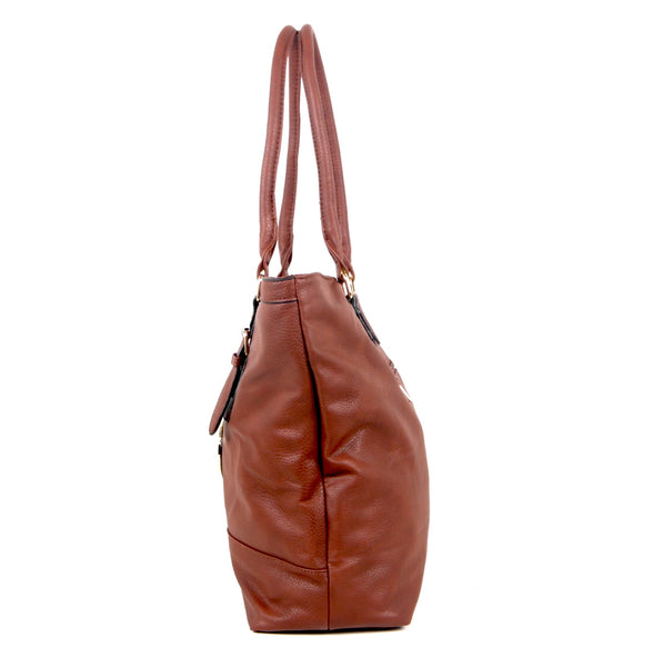 Tomiya Handbag Faux Leather Bag 6 Pack Assorted Colors