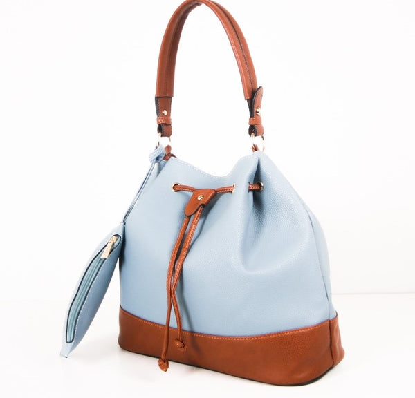 Tomiya Drawstring Bucket Bag 6 Pack Assorted Colors