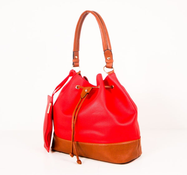Tomiya Drawstring Bucket Bag 6 Pack Assorted Colors