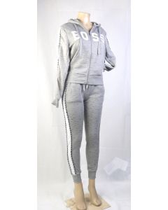 Women's Sweatshirt and Pants Set Warm Fleece with Hoodie Activewear