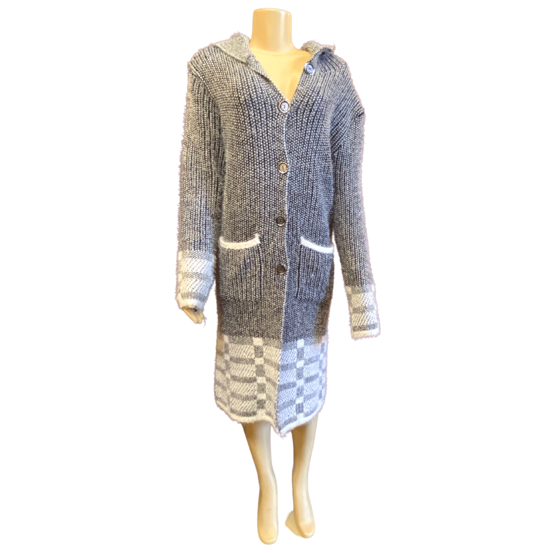One Size Winter Sweater Coat Assorted Colors 6 Pack (One Size Fits All)