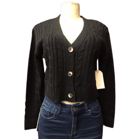 3 Bottom Crop Cardigan  6 Pack (Size: S-M-L, 2-2-2)