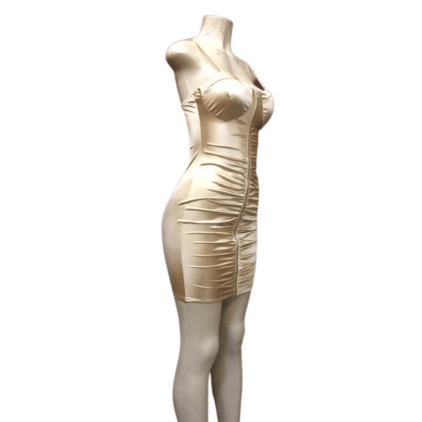 Zipper Front Holiday Party Dress 6 Pack Per Color (Size: S-M-L, 2-2-2)
