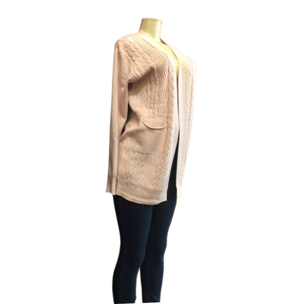 Long Open Cardigan With 2 Front Pockets 6 Pack  Assorted Colors (Size: S/M-L/XL,  3-3)