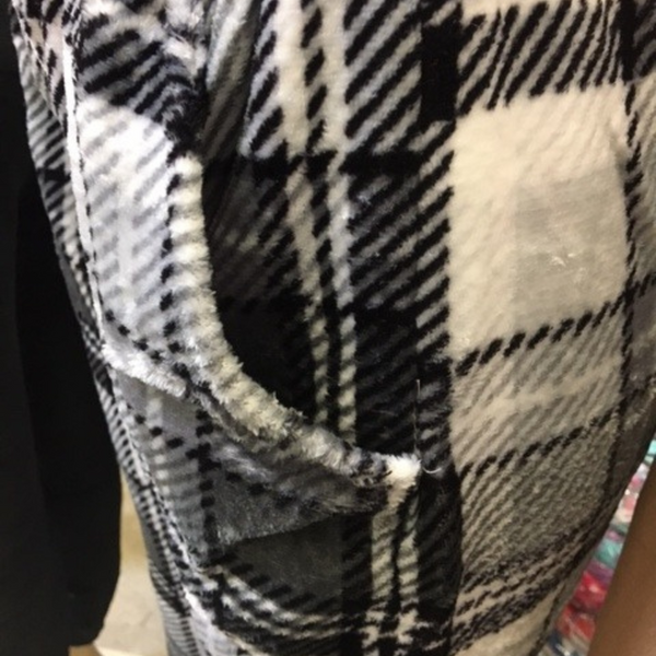 Plaid Lounge Pants With 2 Pockets 12 Pack Assorted Colors (Size: S/M-L/XL, 6-6)i