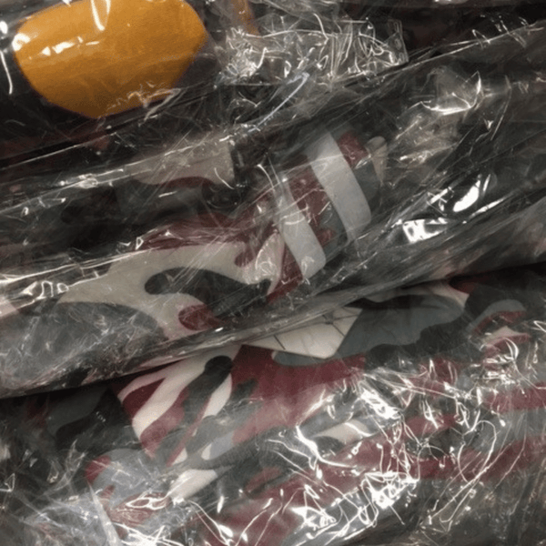Fur Lined Camo Side Stripe Legging 12 Pack Assorted Colors (Size: S/M-L/XL, 6-6 )