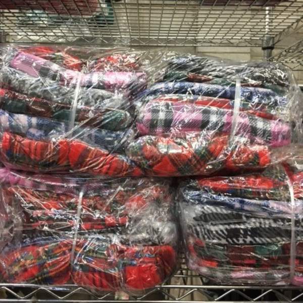 Plaid Lounge Pants With 2 Pockets 12 Pack Assorted Colors (Size: S/M-L/XL, 6-6)i