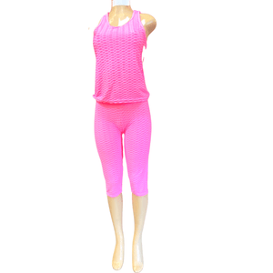 Tiktok Capri Set 6 Pack (S/M-L/XL. 3-3) Assorted Solid Colors