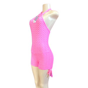 Tiktok Short Romper 6 Pack Assorted Colors (S/M-L/XL, 3-3)