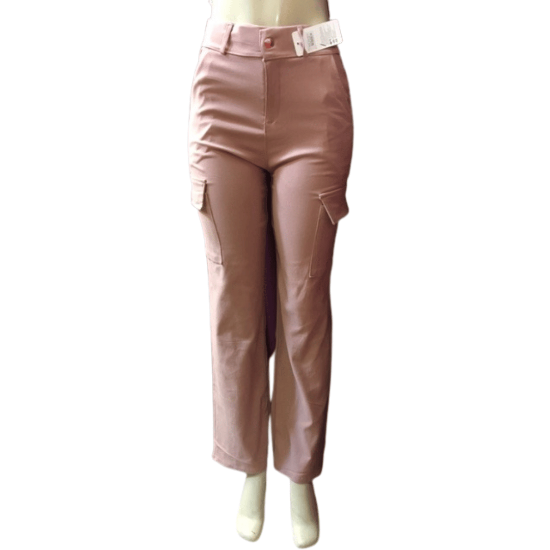 High Waist Cargo Pants 6 Pack Assorted Colors (Size: S/M-M/L-XL/XXL)