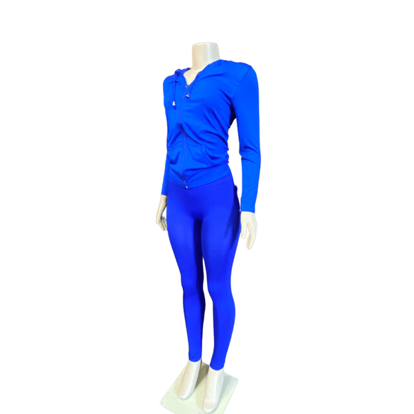 2 Pcs Hoodie Jacket Activewear Set One Size Fits All 6 Pack Assorted Colors (One Size Fits All)o