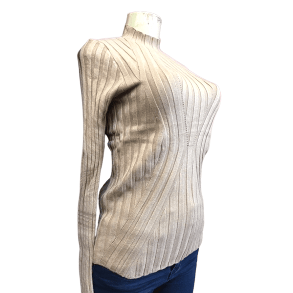 Form Fitting Mock Neck Sweater 6 Per pack Assorted Colors (Size: One Size Fits All)