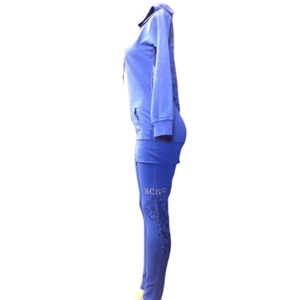 Branded Long Jacket Zipper Front Hoody With Embellishment 6 Pack Per Color (Size: S-M-L-XL, 1-2-2-1)