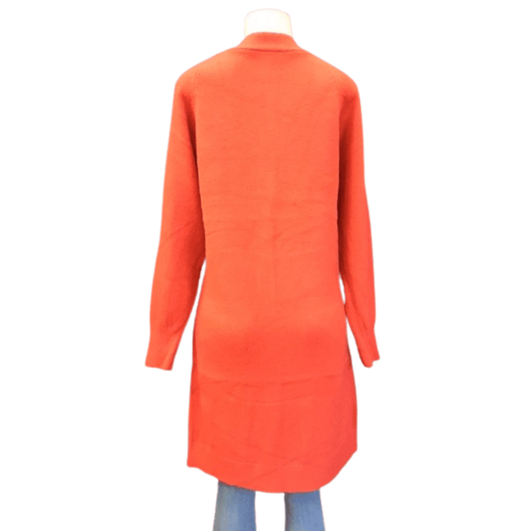 2 Pocket One Bottom Long Cardigan Sweater 6 Pack Assorted Colors (Size: One Size Fits All)