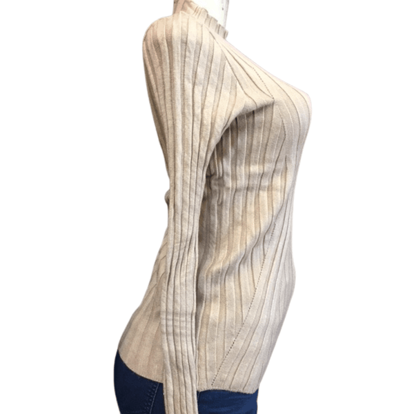 Form Fitting Mock Neck Sweater 6 Per pack Assorted Colors (Size: One Size Fits All)