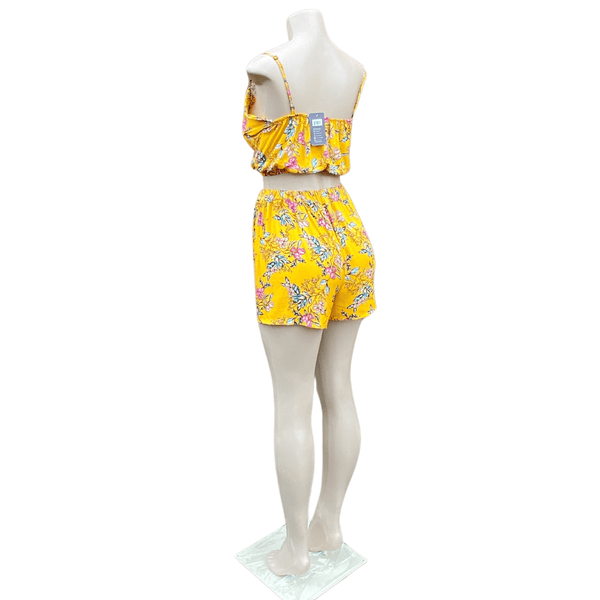 Two-Piece Short & Tank Set 12 Pack  (Size; S-M-L-XL, 3-3-3-3 ) Assorted Floral Prints