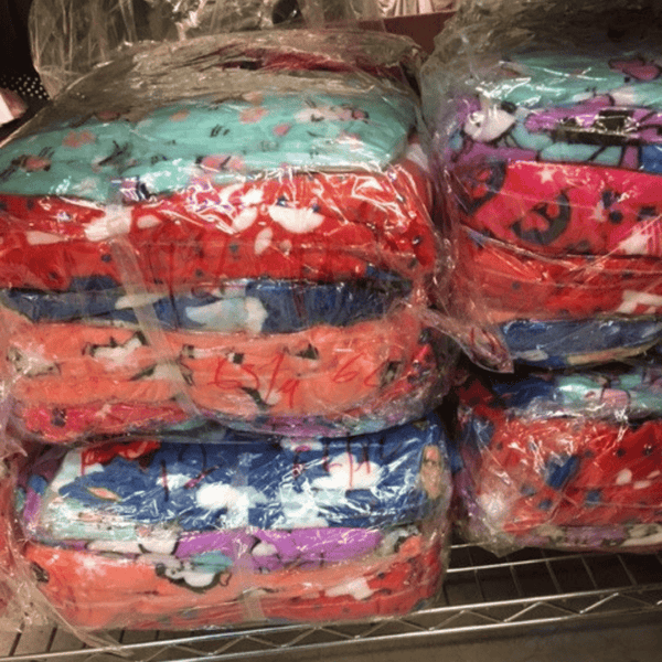 Plush Lounge Print Pant 12 Pack Assorted Colors And Prints (Size: S/M-L/XL, 6-6)