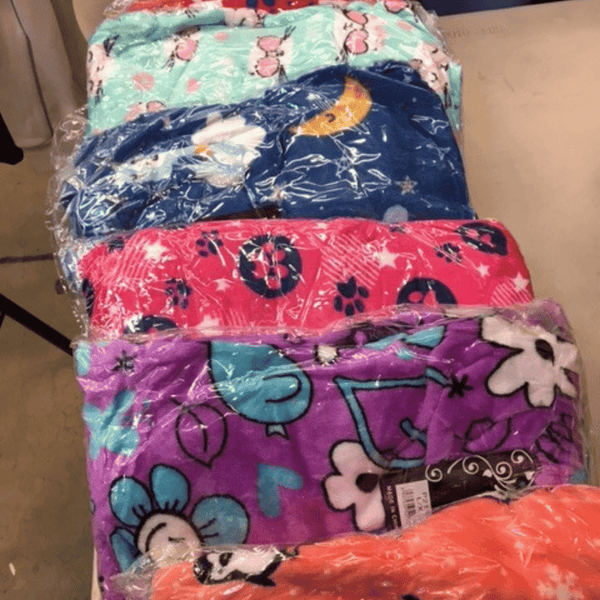 Plush Lounge Print Pant 12 Pack Assorted Colors And Prints (Size: S/M-L/XL, 6-6)