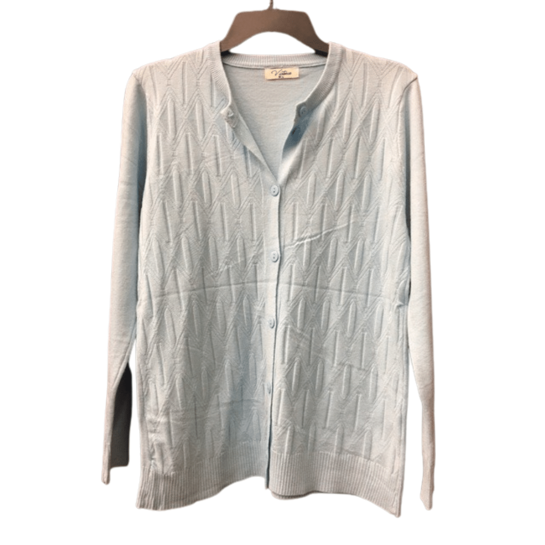 Crew Neck Bottom Front Cardigan 6 Pack Assorted Colors (Size: M/L-XL/XXL, 3-3)