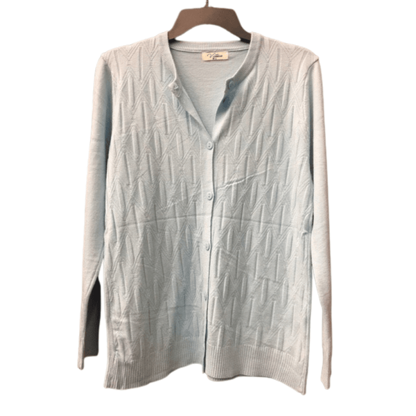 Crew Neck Bottom Front Cardigan 6 Pack Assorted Colors (Size: M/L-XL/XXL, 3-3)
