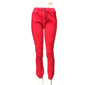 Draw String Elastic Waist Jogger Look Jean 12 Pack Per Color (Size:  S-M-L-XL-XXL, 3-3-3-2-1)