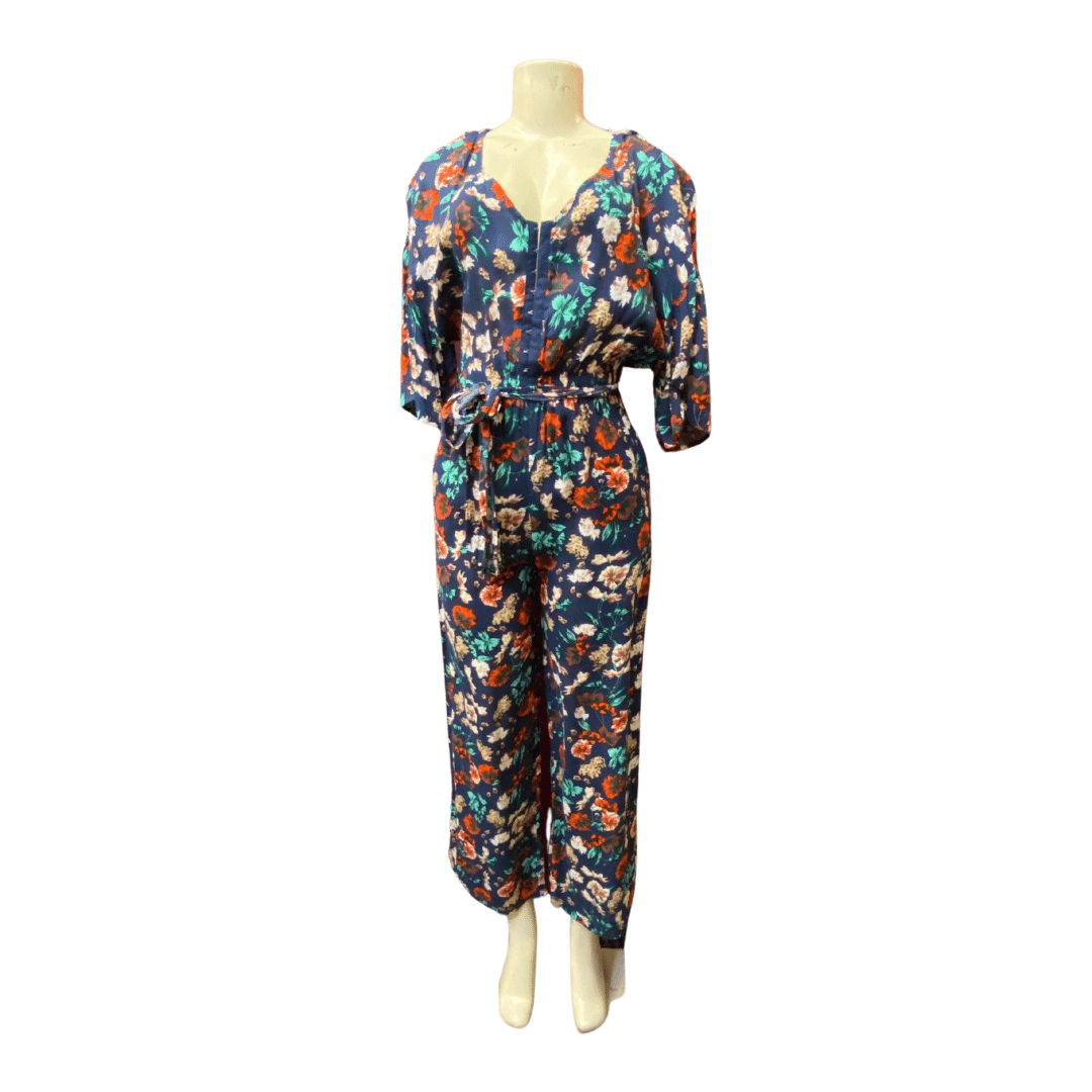 Premium Floral Jumpsuit 6 Pack Per Color   (Size: S-M-L-XL, 1-2-2-1)