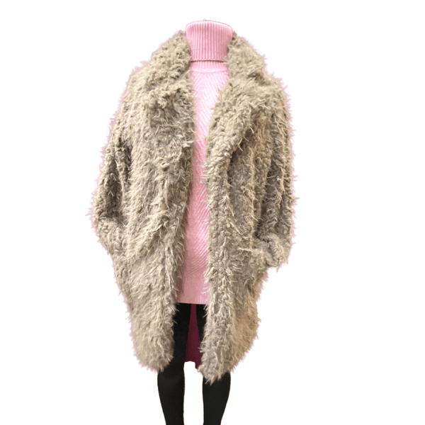 Fluffy Jacket Toffee Color 6 Pack (S-M-L, 2-2-2)