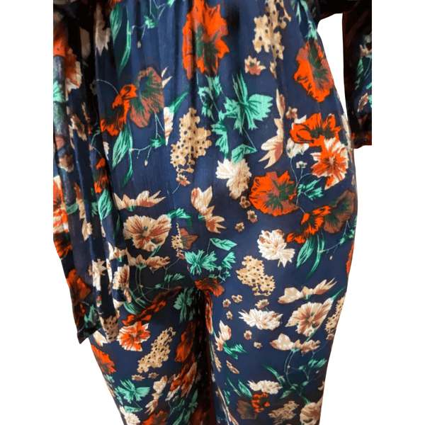 Premium Floral Jumpsuit 6 Pack Per Color   (Size: S-M-L-XL, 1-2-2-1)