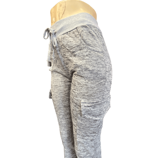Pull Sting Two Side Pocket Cargo Pant 6 Pack Assorted Colors  (S/M-L/XL, 3-3)