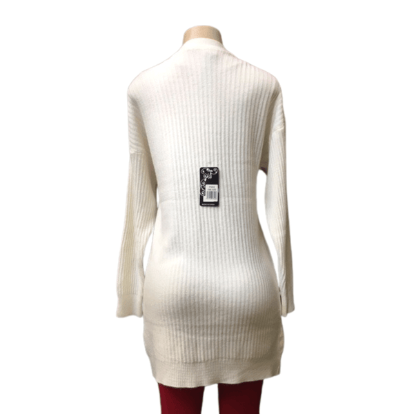 Open Front Ribbed 2 Pockets Cardigan 8 Pack Assorted Colors (Size: One Size Fits All)
