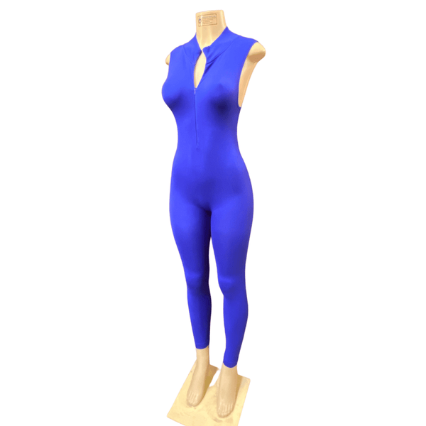 Ribbed Zipper Front Cat Suits 6 pack per color (One Size Fits All)