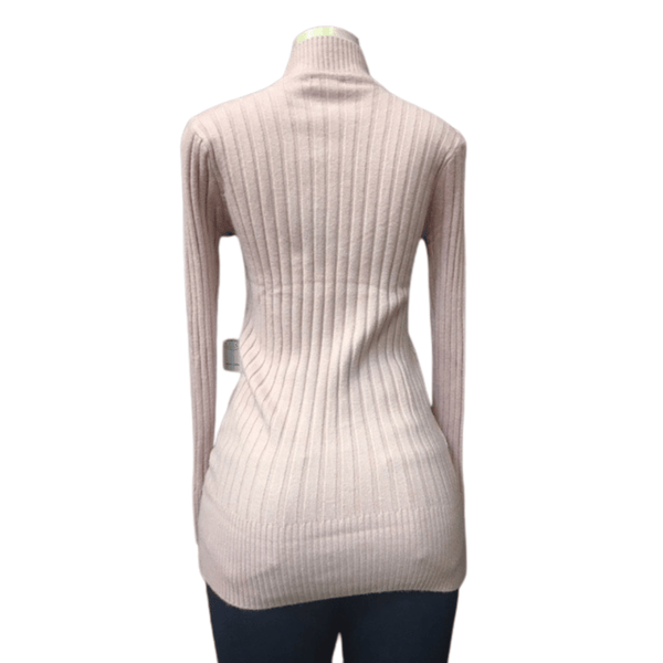 One Size Mock Neck Cable Sweater 6 Pack Assorted Colors (Size: One Size Fits All)