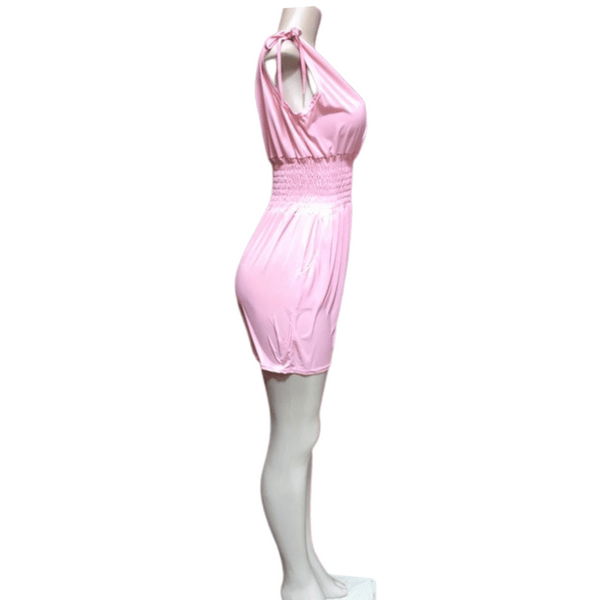 Cinched Waist V Neck 2 Pockets Romper 6 Pack Assorted Colors (Size: S/M-L/XL, 3-3)