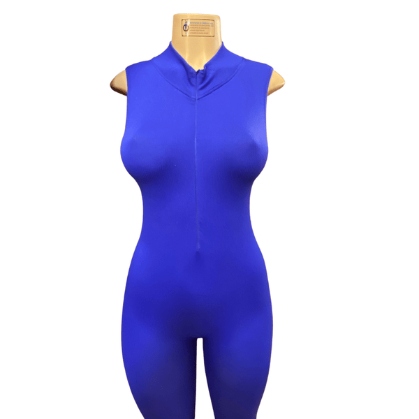 Ribbed Zipper Front Cat Suits 6 pack per color (One Size Fits All)