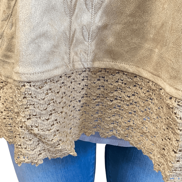 Ultra Suede Fashion Poncho One Color 4 Pack (Size: S-M-L-XL, 1-1-1-1)