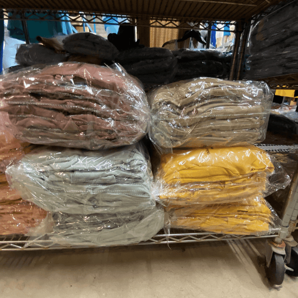 One Size Fits All Two Piece Set Spring Colors 6 Pack Assorted Colors