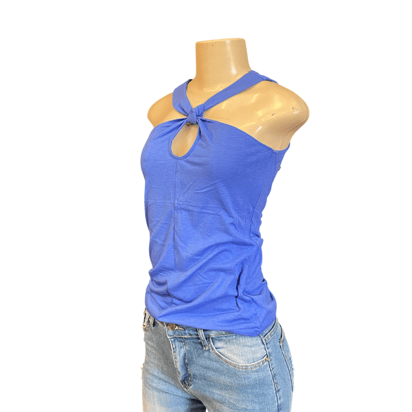 Keyhole Tank 6 Pack Per Color (Size: S-M-L, 2-2-2)
