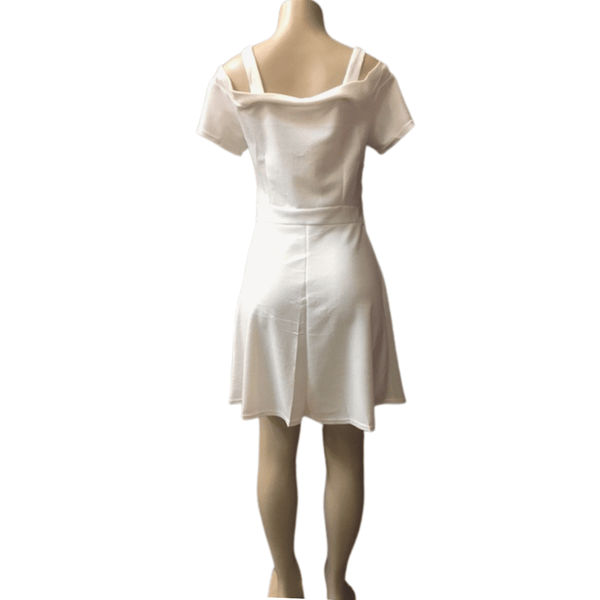 Of The Shoulder Party Dress 12 Pack Assorted Colors (Size: S-M-L, 4-4-4)