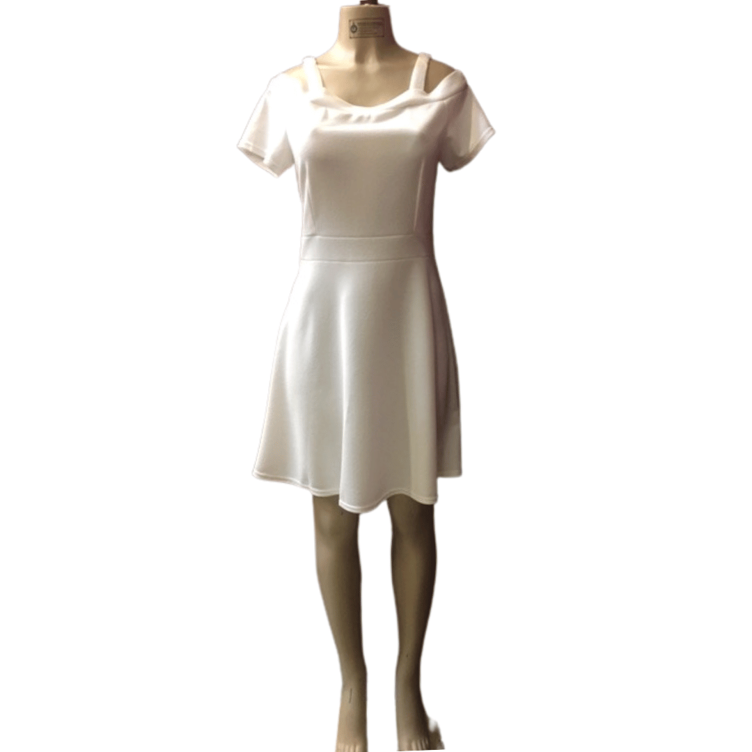 Of The Shoulder Party Dress 12 Pack Assorted Colors (Size: S-M-L, 4-4-4)