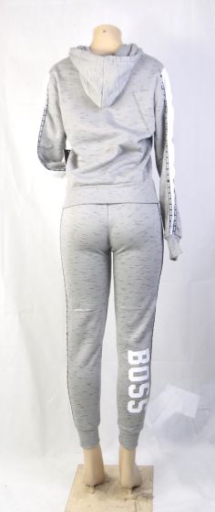 Women's Sweatshirt and Pants Set Warm Fleece with Hoodie Activewear
